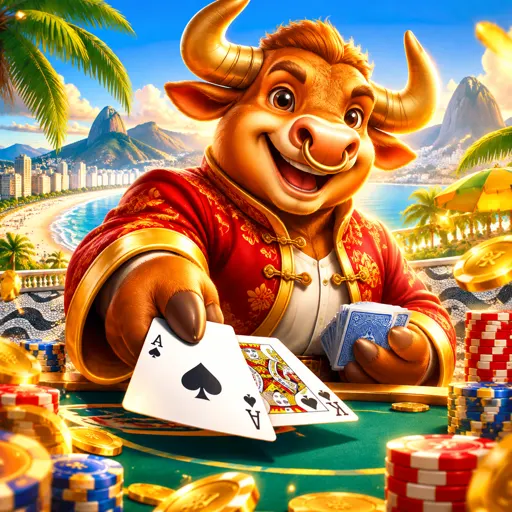 Fortune Ox, caça-níquel do boi da fortuna com moedas douradas